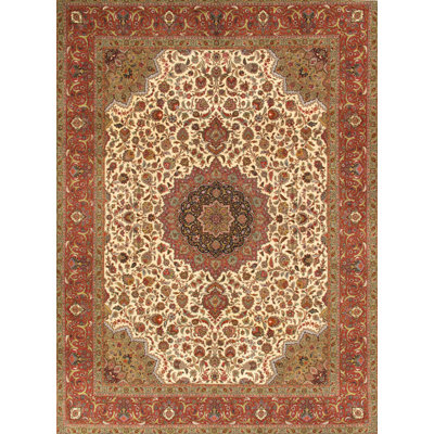 Baku One-of-a-Kind Rectangle 9'10" X 13'8" Hand Knotted Area Rug