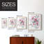 Reproduction encadrée Posy Blooms III - bois massif-1981687747-1981687751