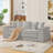 [NEW ARRIVED] [VIDEO PROVIDED] 82.25" Convertible Sofa Bed-916670943