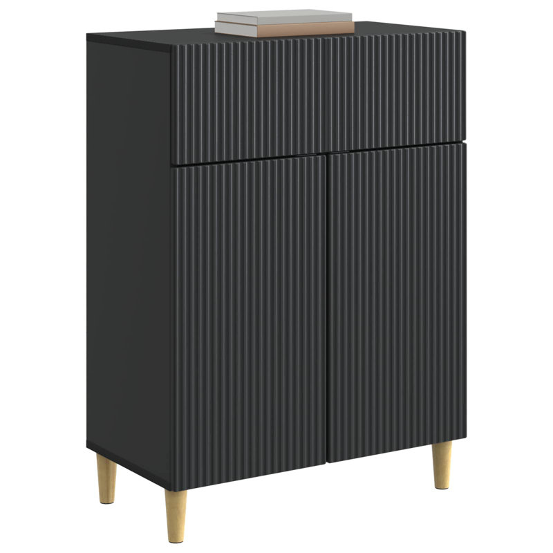 66cm Sideboard, Black