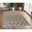 Dark Grey Hand Woven Diamond Pattern Indoor Area Rug-548478301