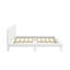 Lit plateforme en bois avec tête de lit, structure de lit moderne et robuste avec support en lattes de bois-681176260-681176261