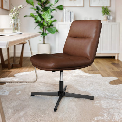 Chaise de bureau commerciale rembourrée et rembourrée à dossier moyen