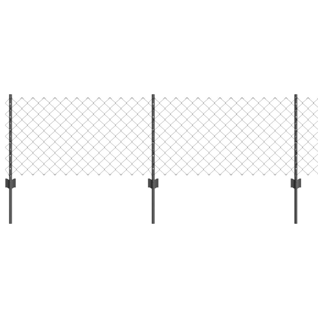 60cm H x 2500cm W Metal Border Fencing