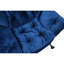 Chaise moderne avec base - structure en acier bleu relaxant et stable