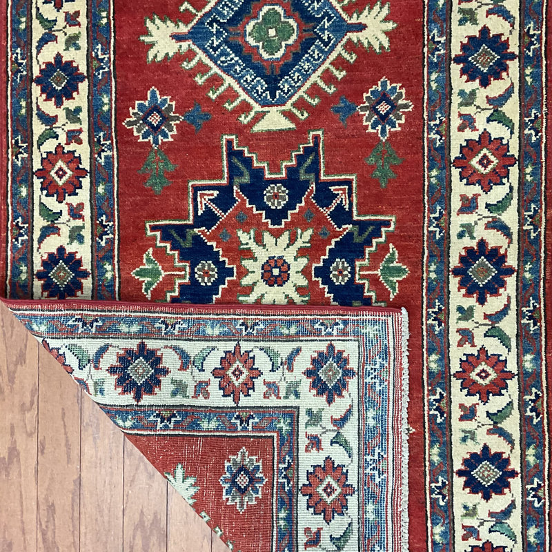 Handmade Kazak Wool Rug