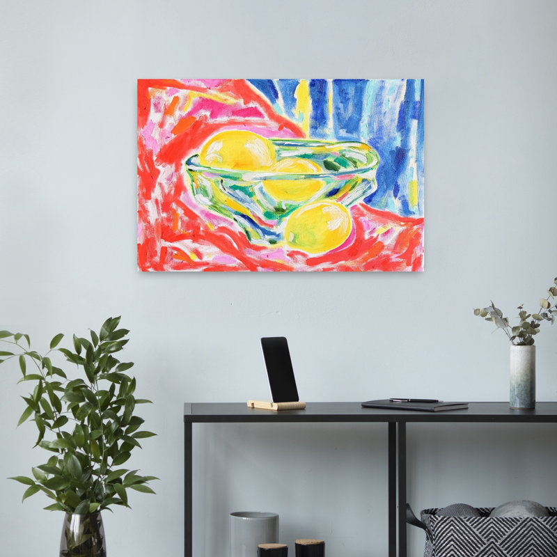 Art contemporain Art contemporain, H 16 po x l 24 po