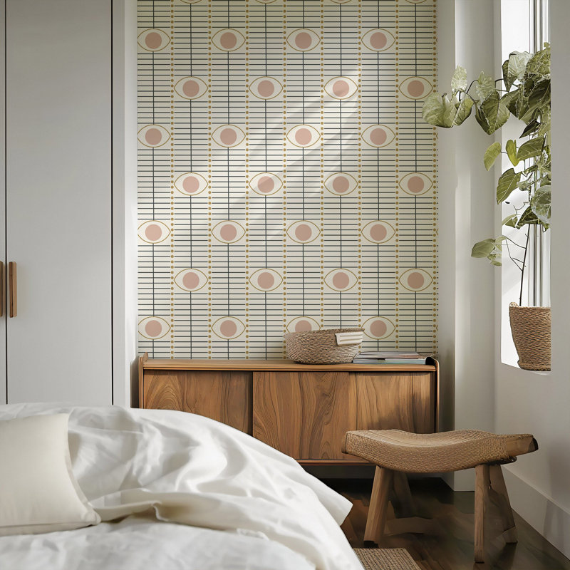 Osidan - Blushing Tones Wallpaper, Non-Pasted, Paper, Blush