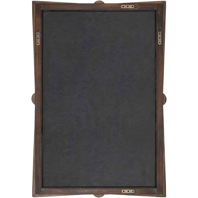  Miroir Galey Alix x Livabliss Prosper, 41 po x 28 po, Brun