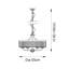 Bothell 6 - Light Crystal Chandelier