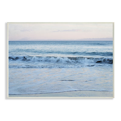 " Coastal Evening Beach Waves " by Elizabeth Erquhart
