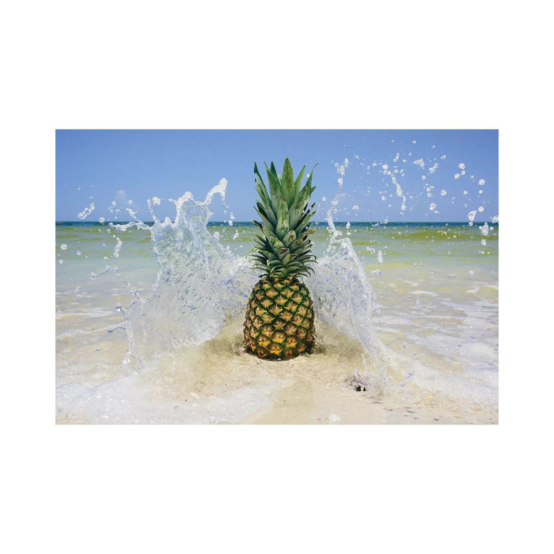 South Florida Pineapple III by Adam Mead - Wrapped Canvas Print, 101.6 cm H x 66.04 cm W x 1.91 cm D