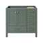 Cambridge Left Offset 36" Single Bathroom Vanity Base Only-1355834974