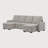 91" Convertible Sofa Couch with Pull Out Couch Bed-961005425