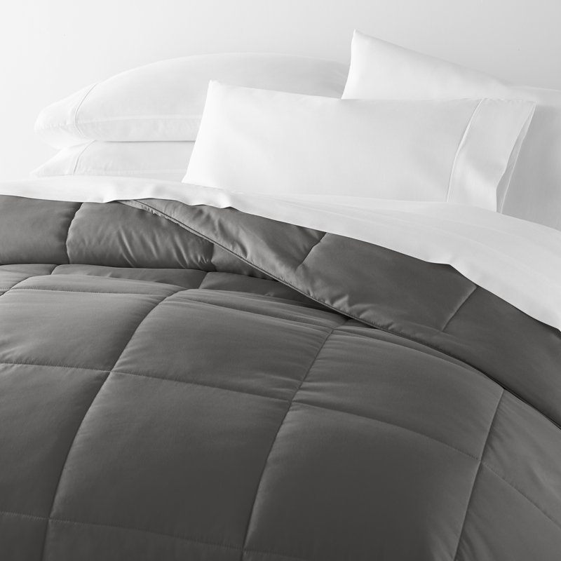Chisolm All Season Down Alternative Down Alternative Comforter, Grey, Queen