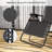Adjustable Zero Gravity Patio Lounge Chair, Durable Metal Frame, Modern Design For Outdoor Relaxation