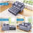Hunsicker 3 in 1 Convertible Sleeper Sofa Bed, Velvet Futon Couches, Chaise Lounge for Living Room with Side Pocket-1626018794