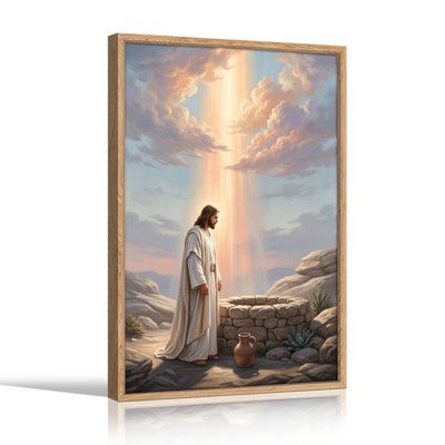 «Jesus Light», reproduction d'art sur toile, ensemble de 1