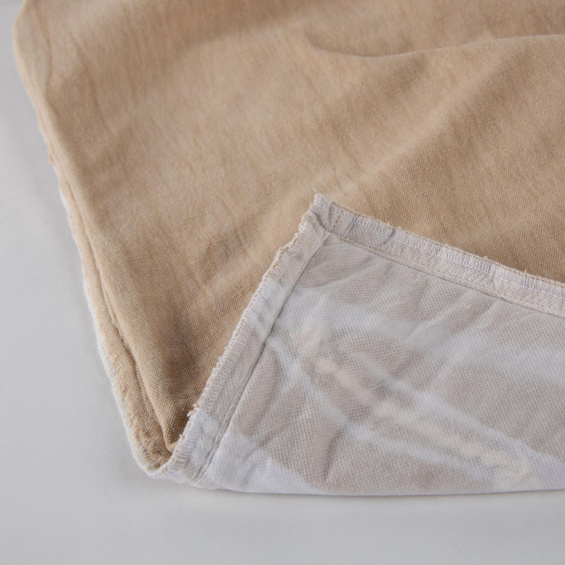 Coussin 100 % coton, Polyester, Naturel / naturel