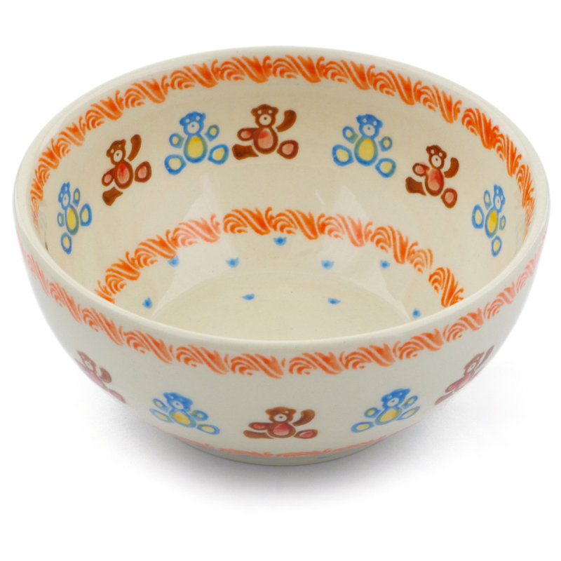 24.01 oz. Teddy Bear Salad Bowl