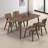 Nova Wood Dining Set with Curved Chairs-1447167862-1445105541