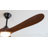 Modern Ceiling Fan With Light, Solid Walnut Wood 3 Blade Ceiling Fan ,dc Quiet Reversible Motor,smart App & Remote Control-1035807357