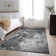 Premium Machine Washable Cerrito AMF518 Gray Rug