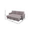 Canapé-lit modulaire réversible Latitude Run® Asian-120961112