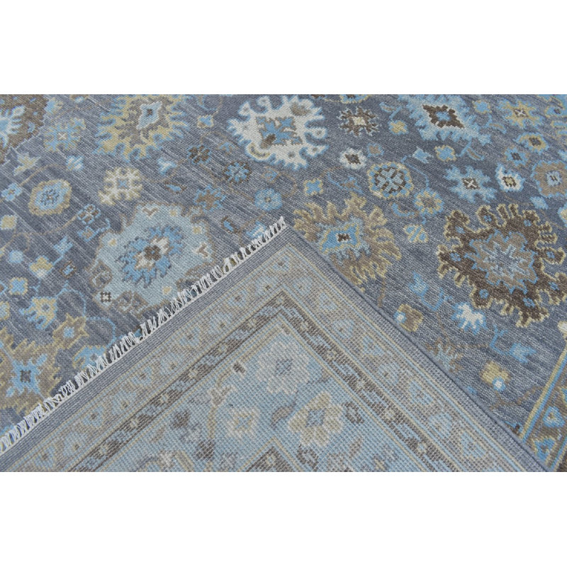 Tapis rectangulaire intérieur / extérieur en laine 10 pi x 14 pi Rectangle
