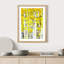 «White Yellow Birch Tree Leaf Spring Autumn Forest» sur papier-98266030-98266033