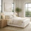 Upholstered Panel Bed