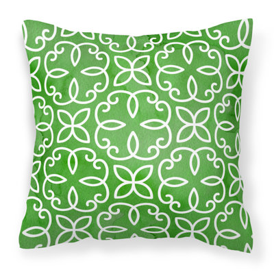  Coussin extérieur géométrique Cirlce on Green