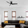 Tip Top 3 - Blade Smart Flush Mount Ceiling Fan with LED Light Kit and Bluetooth Remote Control Included Included