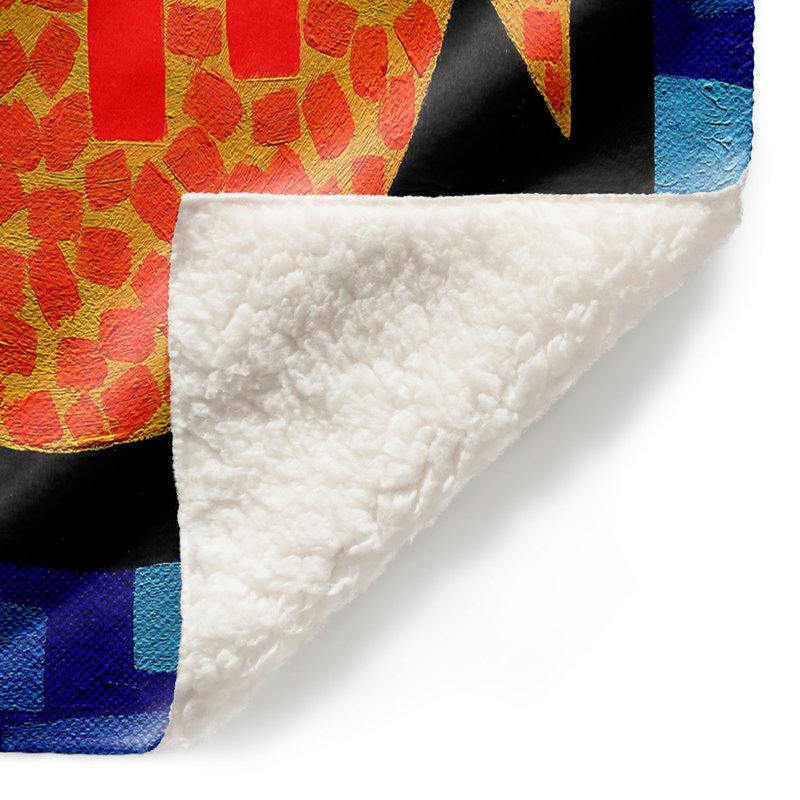 Couverture sherpa doux fish de dimanche, l 51 po x L 60 po