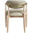 Eligah Vegan Leather Upholstered Dining Arm Chair-6766378-6766387