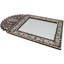 Syrian Arch Solid Wood Wall Mirror