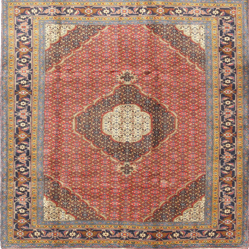 Oriental Indoor Rug, Round 5'