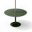 X Table, 48" Circular Dining Table, Charcoal-94952347