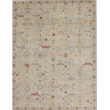 Transitional One-of-a-Kind Rectangle 9' X 11'10" Hand Knotted Area Rug