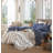 MooMee Sheet Set Extra Deep Pocket 100% Washed Cotton Linen Like Textured Lightweight Breathable-404490831-469595432