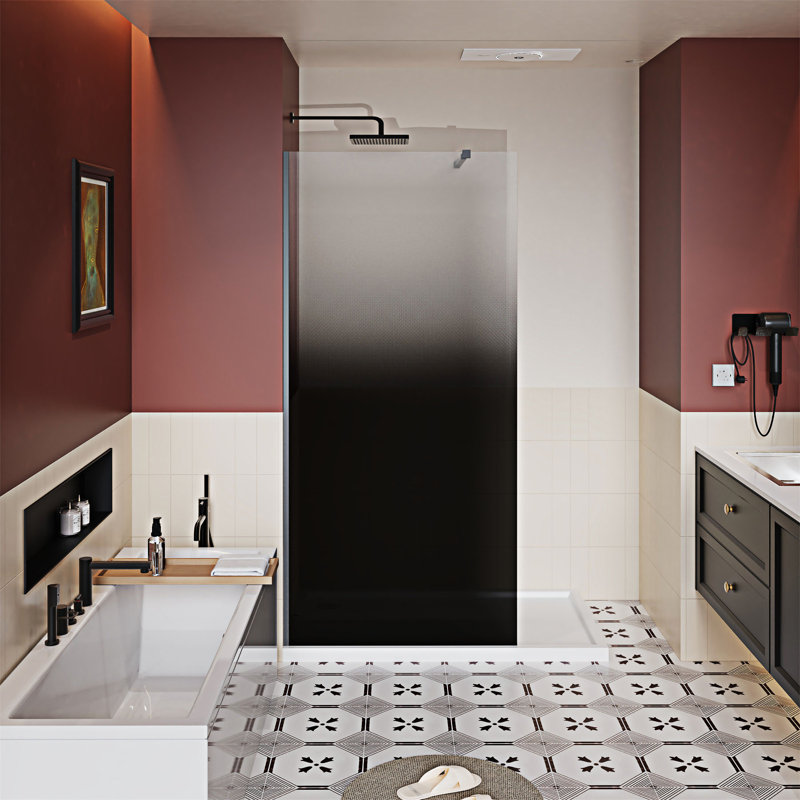 Tempered Glass Shower Door