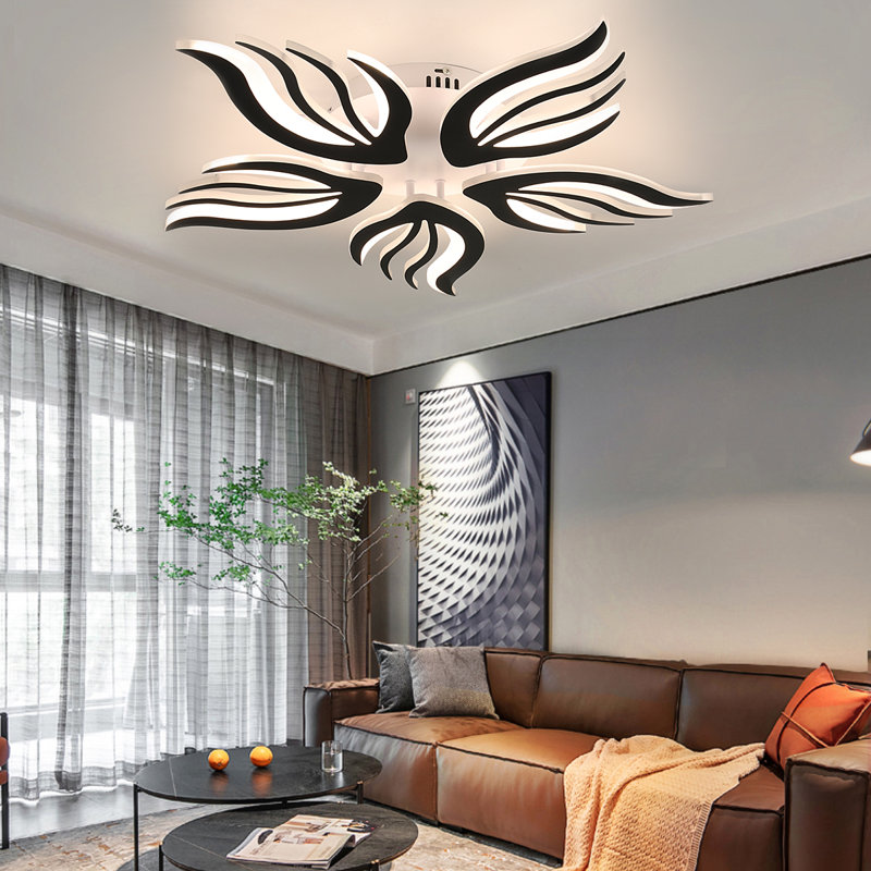 5-Light 64cm Semi Flush Mount