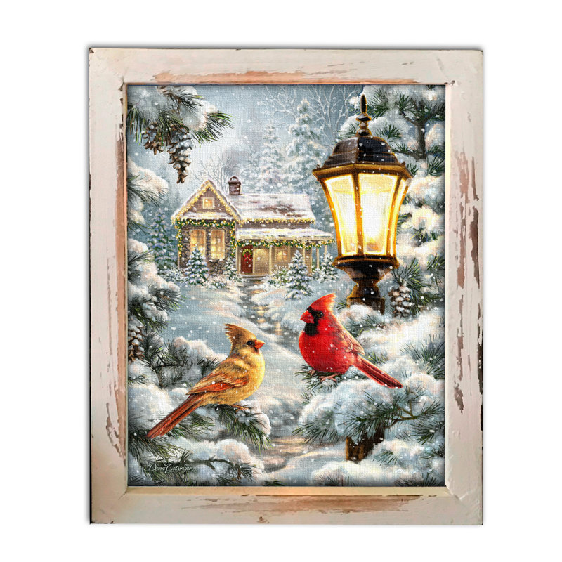 Boîte-cadre lumineuse All Is Calm 8 x 10