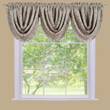 Beauvale Damask Balloon 48'' W Window Valance