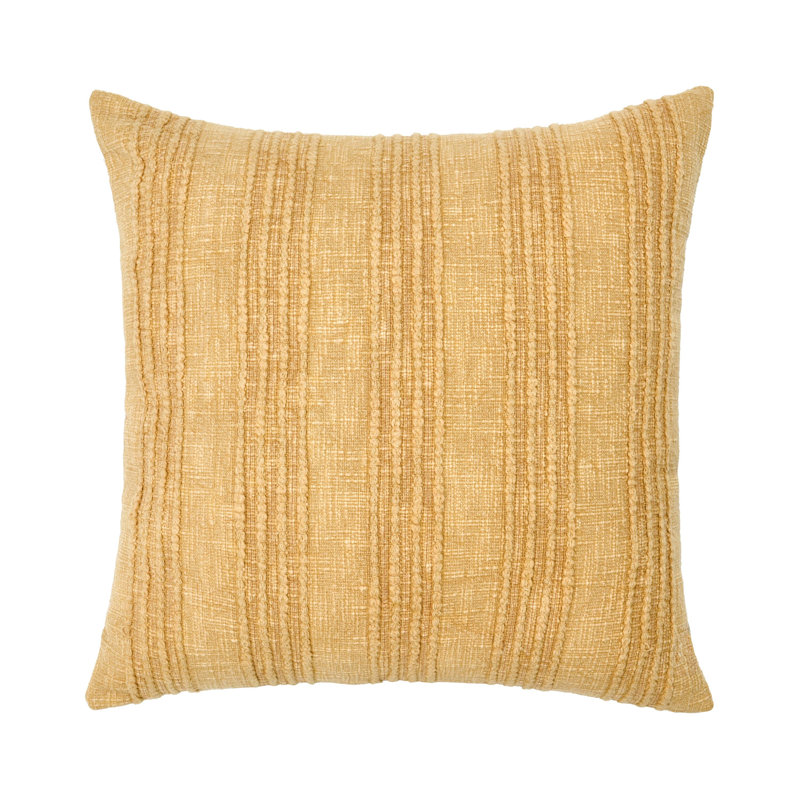 Square Pillow Cover & Insert, Green Striped