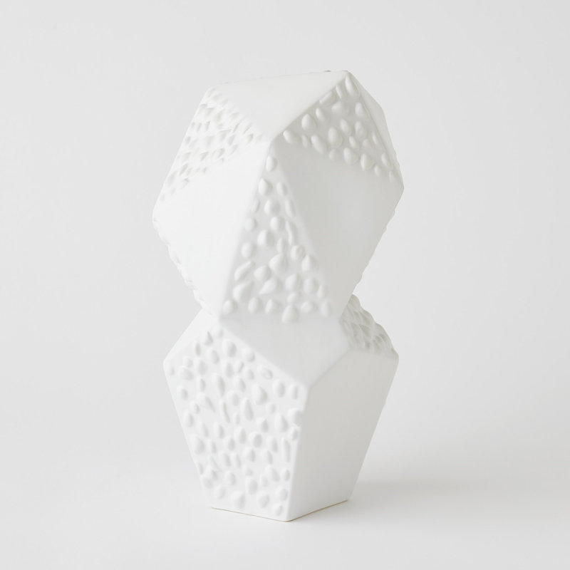 Les Facettes Sculpture, Matte White