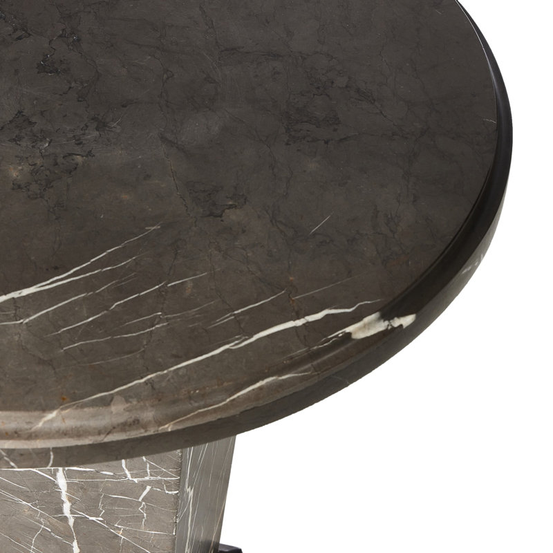 Eslo End Table, Gray Italian
