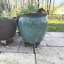 Plateau pour plante en plastique noir 12 po