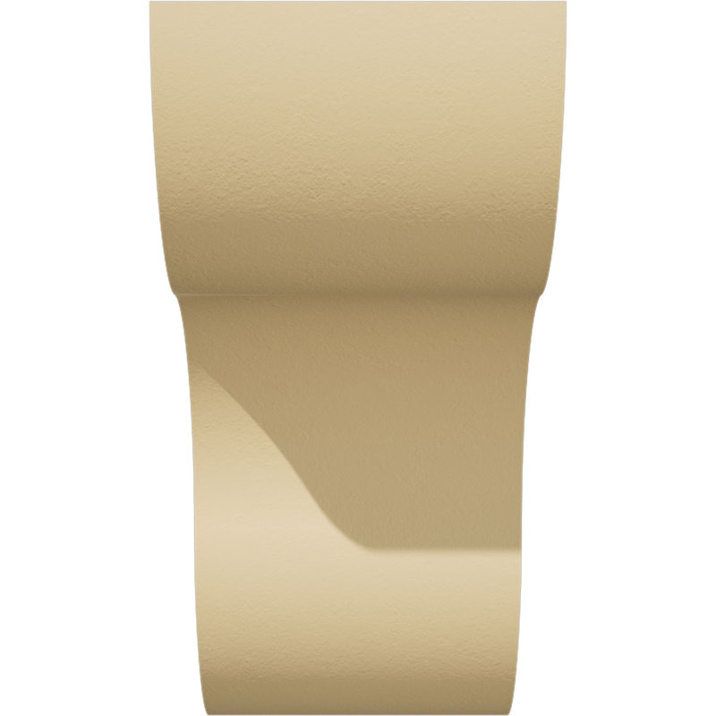 Queue de chevron en uréthane Carmel Signature, brun clair apprêté, H 6 po x l 12 po x P 3 po