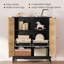 Armoire de rangement avec 2 portes et 2 tablettes, 3 hauteurs disponibles-1860604989